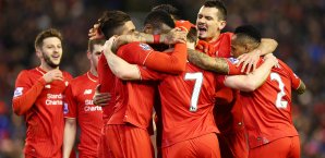 Christian Benteke schoss den FC Liverpool in letzter Sekunde zu einem 2:1-Sieg über Crystal Palace FC Liverpool