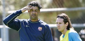 Frank Rijkaard trainierte den jungen Lionel Messi Frank Rijkaard
