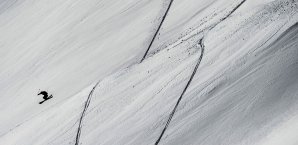 Bei der Freeride World Tour geht es ausschließlich abseits der Piste zur Sache Freeride World Tour