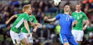 Irland kam gegen die Slowakei über ein Remis nicht hinaus Irland, Slowakei
