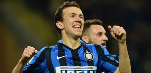 Ivan Perisic bejubelt seinen Treffer zum 1:0 Ivan Perisic