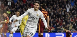 James Rodriguez machte mit seinem Treffer den Sack zu James Rodriguez