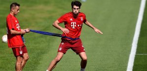 Javi Martinez absolvierte bei Bayern München erstmals wieder Teile eines Teamtrainings Javi Martinez