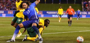 Jermaine Jones bei einem WM-Quali-Match Jermaine Jones