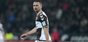 John Verhoek erzielte das späte Siegtor für St. Pauli John Verhoek
