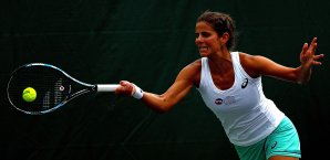 Julia Görges hatte gegen Halep über 90 Minuten keine Chance Julia Görges