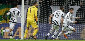 Trotz des 3:0-Erfolgs aus dem Hinspiel wurde es nochmal eng für Juventus Turin Juventus Turin