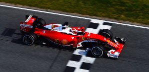 Kimi Räikkönen zeigte am Donnerstag in Barcelona, was geht Kimi Räikkönen