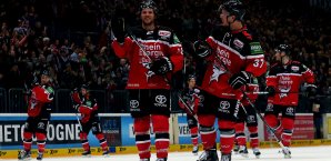 Großer Jubel: Die Kölner Haie fegten Berlin vom Eis Kölner Haie
