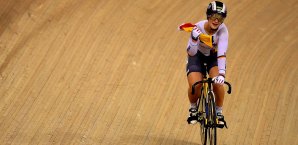Kristina Vogel darf sich über Gold freuen Kristina Vogel