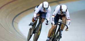Kristina Vogel und Miriam Welte sicherten sich im kleinen Finale gegen Australien die Bronzemedaille Kristina Vogel, Miriam Welte