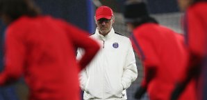 Laurent Blanc hat sein Team auf ein schweres Spiel eingeschworen Laurent Blanc