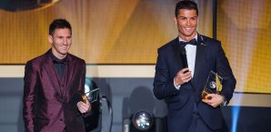 Lionel Messi und Cristiano Ronaldo beim Ballon d'Or Lionel Messi