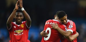 Der junge Rashford wird diesen Tag wohl nicht mehr vergessen Manchester United
