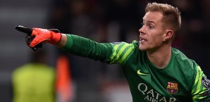 In der Liga ist Marc-Andre ter Stegen bei Barca nur Ersatz Marc-Andre ter Stegen
