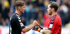 Marc Hornschuh (Links) kam vom FSV Frankfurt Marc Hornschuh