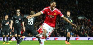 Marcus Rashford traf in den letzten drei Spielen vier Mal Marcus Rashford