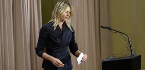 Maria Sharapova hat einen handfesten Skandal ausgelöst Maria Sharapova