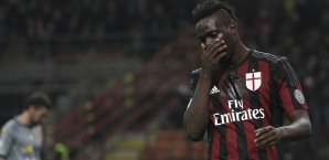 Mario Balotelli erhält beim AC Milan kaum Spielzeit Mario Balotelli
