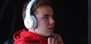 Mario Götze stand gegen Bremen erstmals in der Rückrunde in der Startelf Mario Götze