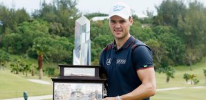 Martin Kaymer ist mit seinem Sieg 2014 der letzte Gewinner des Grand Slam of Golf Martin Kaymer
