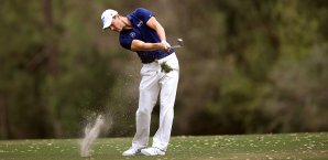 Martin Kaymer beim Abschlag Martin Kaymer