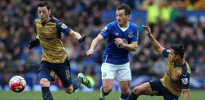 Mesut Özils FC Arsenal sicherte sich gegen die Toffees drei Punkte Mesut Özil