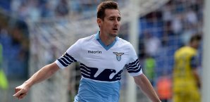 Miroslav Klose steht noch bis Saisonende bei Lazio Rom unter Vertrag Miroslav Klose