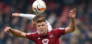Niclas Füllkrug erzielte das 2:1 für Nürnberg Niclas Füllkrug