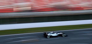Nico Rosberg ist in Barcelona schnell unterwegs Nico Rosberg