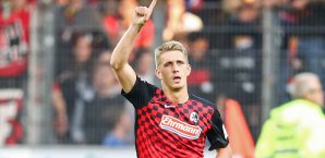 Nils Petersen erzielte einen Doppelpack Nils Petersen, SC Freiburg