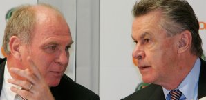 Uli Hoeneß und Ottmar Hitzfeld im Jahr 2008 Ottmar Hitzfeld