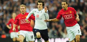Paul Scholes (l.) und Rio Ferdinand (r.) hadern mit der Transferpolitik ihres Ex-Klubs Paul Scholes, Rio Ferdinand