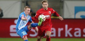 Philipp Ochs im Spiel gegen den FC Augsburg Philipp Ochs