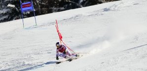 Alexis Pinturault beim Riesenslalom Riesenslamom