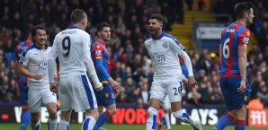 Riyad Mahrez erzielte das goldene Tor Riyad Mahrez