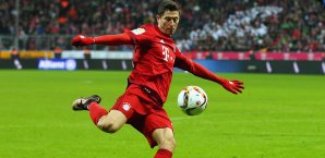 Robert Lewandowski steht bei 23 Saisontoren Robert Lewandowski