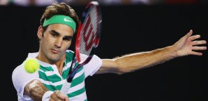 Roger Federer steht bei 17 Grand-Slam-Siegen Roger Federer