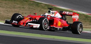 Sebastian Vettel macht bei den Tests einen starken Eindruck Sebastian Vettel