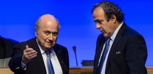 Sepp Blatter und Michel Platini wurden beide abgesetzt Sepp Blatter