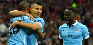 Sagna lobt Aguero in den höchsten Tönen Sergio Aguero
