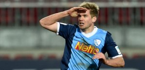 Simon Terodde traf zum zwischenzeitlichen 1:1 Simon Terodde