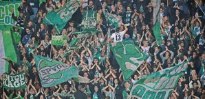 Die Fans der SpVgg konnten endlich wieder einen Heimsieg bejubeln SpVgg Greuther Fürth