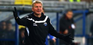 Stefan Effenberg übernahm Paderborn im Oktober Stefan Effenberg
