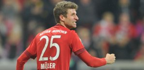 Thomas Müller und die Bayern treffen am Mittwoch auf Juve Thomas Müller
