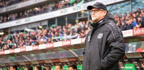 Thomas Schaaf steht bei 96 mit dem Rücken zur Wand Thomas Schaaf