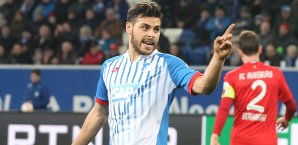 Kevin Volland spielte in der Jugend von 1860 München TSG Hoffenheim