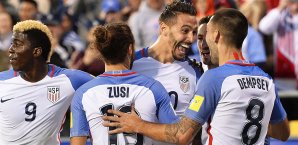 Große Freude beim mühelosen Sieg der US-Boys über Guatemala US-Boys, USA