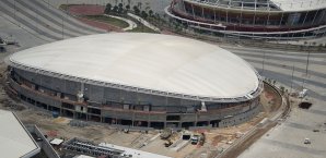 Das Velodrome droht nicht rechtzeitig fertig zu werden Velodrome