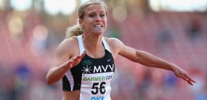 100m-Europameisterin Verena Sailer gehörte zu den ersten geförderten Athleten Verena Sailer